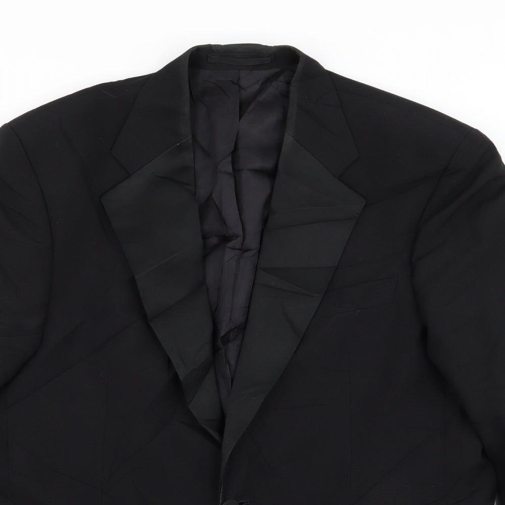 daniel drescott Mens Black   Jacket Blazer Size 40