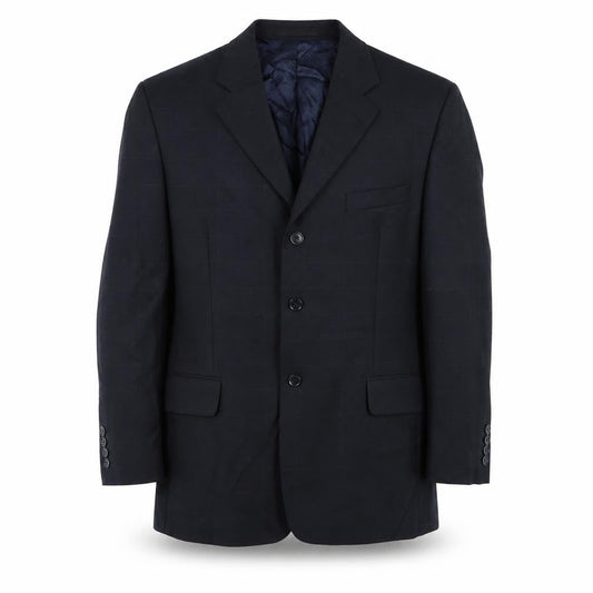 brook tavern Mens Blue Check  Jacket Blazer Size 42