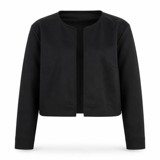 Boohoo Womens Black   Jacket Blazer Size 14
