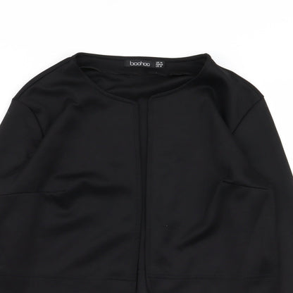 Boohoo Womens Black   Jacket Blazer Size 14