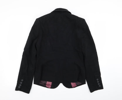 Next Womens Black   Jacket Blazer Size 12