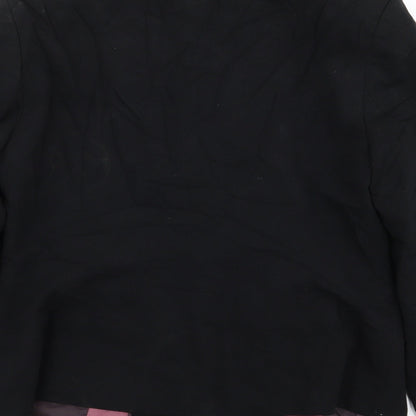 Next Womens Black   Jacket Blazer Size 12