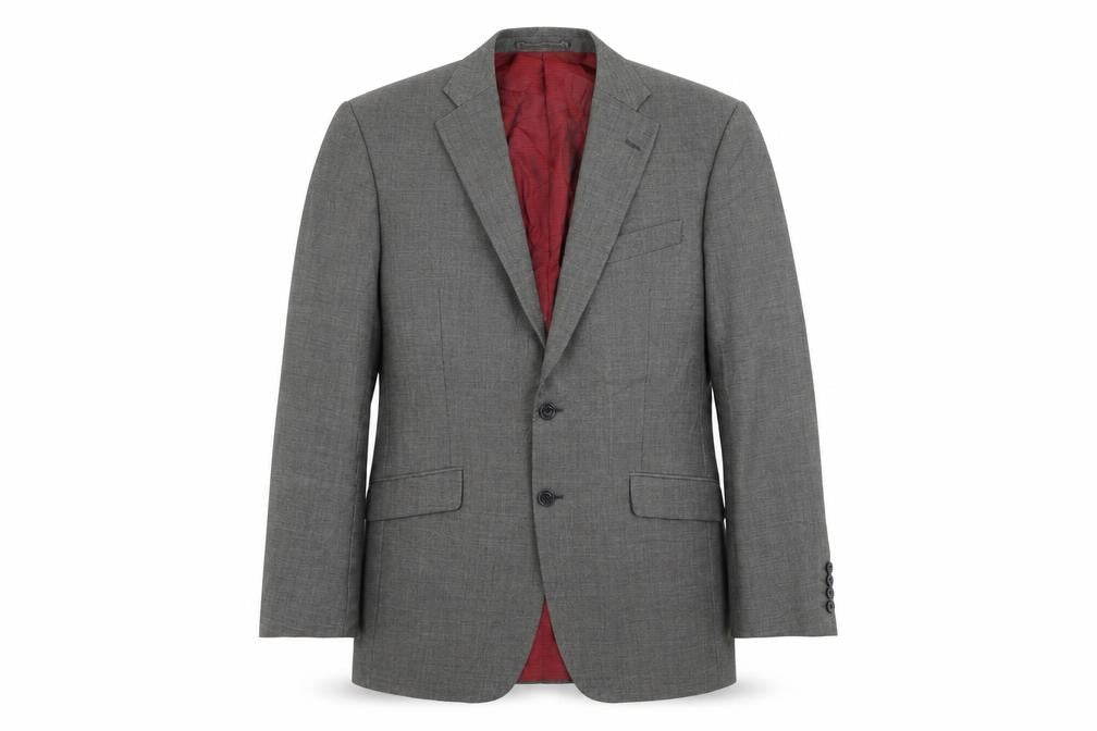 Alfred Brown Mens Grey   Jacket Blazer Size 40