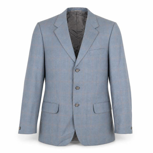 Skopes Mens Blue Check  Jacket Blazer Size 36
