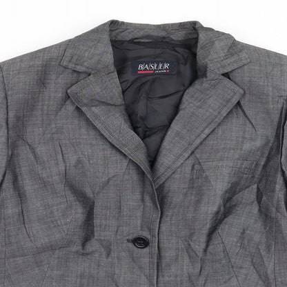 Basler Mens Grey   Jacket Blazer Size 44