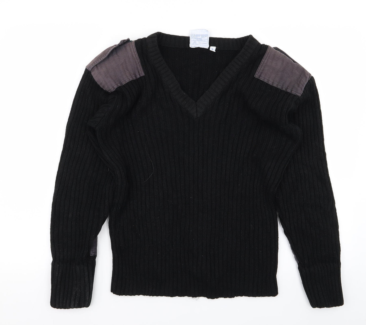 blue castle Mens Black   Pullover Jumper Size S