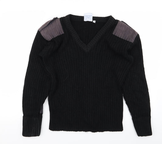 blue castle Mens Black   Pullover Jumper Size S