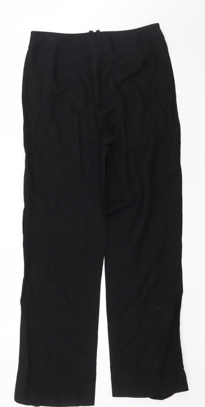 Country Casuals Womens Black Trousers Size 10 L29 in