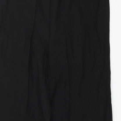 Country Casuals Womens Black Trousers Size 10 L29 in