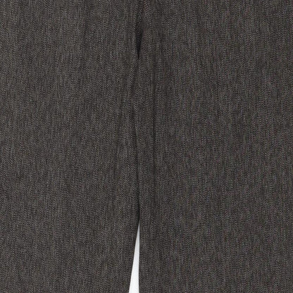 David Emanuel Womens Brown   Trousers  Size 12 L20 in