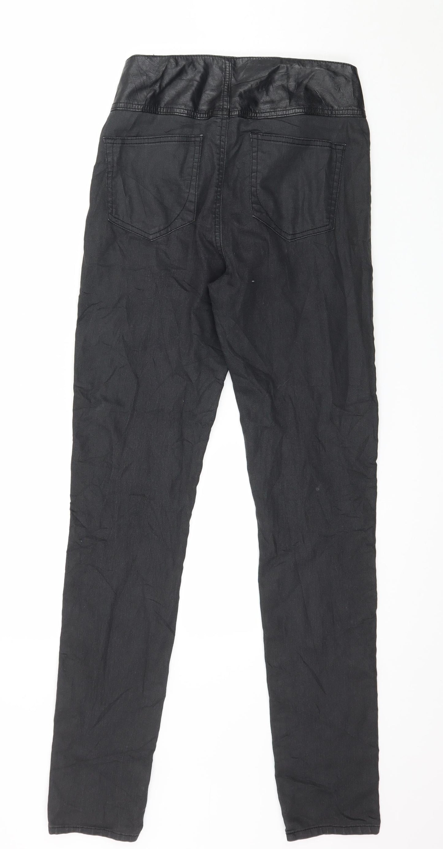 VERO MODA Womens Black  Denim Skinny Jeans Size 8 L32 in