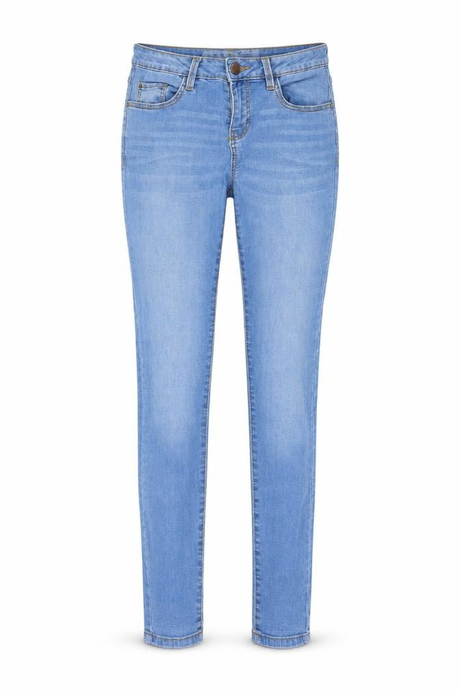 Denim & Co. Womens Blue  Denim Skinny Jeans Size 8 L29 in