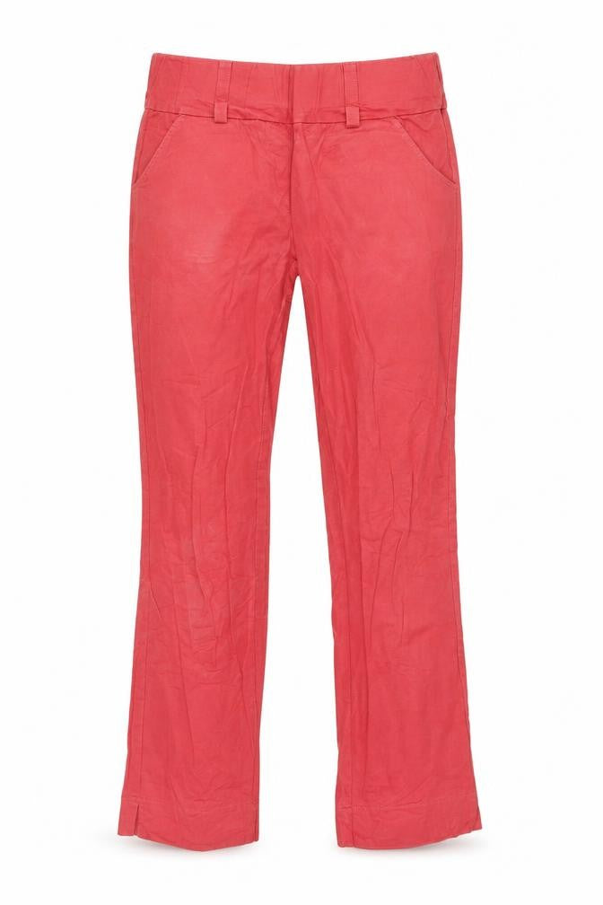 Malgrau Womens Pink   Trousers  Size S L27 in