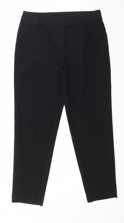 Preworn Womens Black   Trousers  Size 30 in L26 in