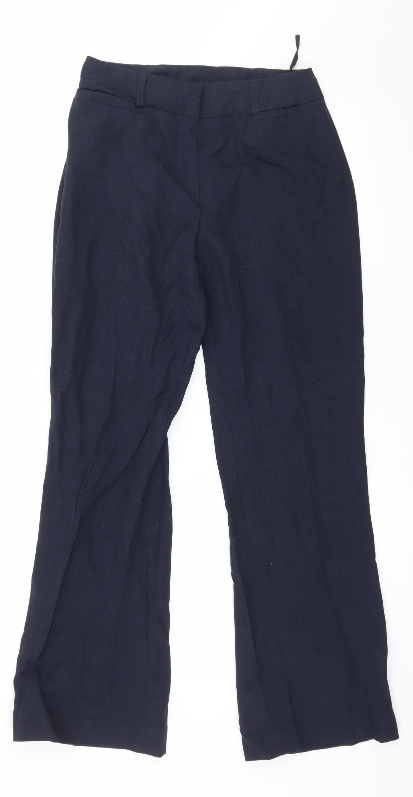 NL Collection Womens Blue   Trousers  Size 8 L26 in