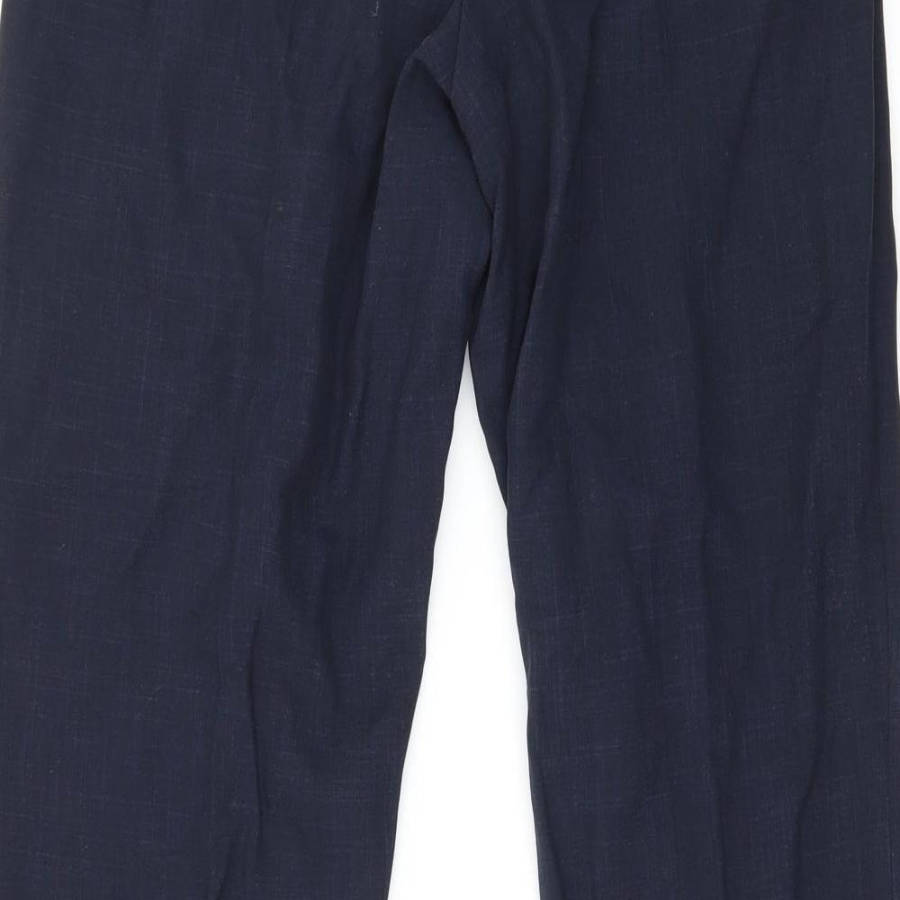 NL Collection Womens Blue   Trousers  Size 8 L26 in