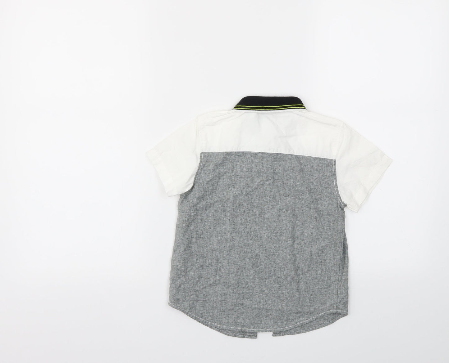 Matalan Boys Grey   Basic T-Shirt Size 5 Years