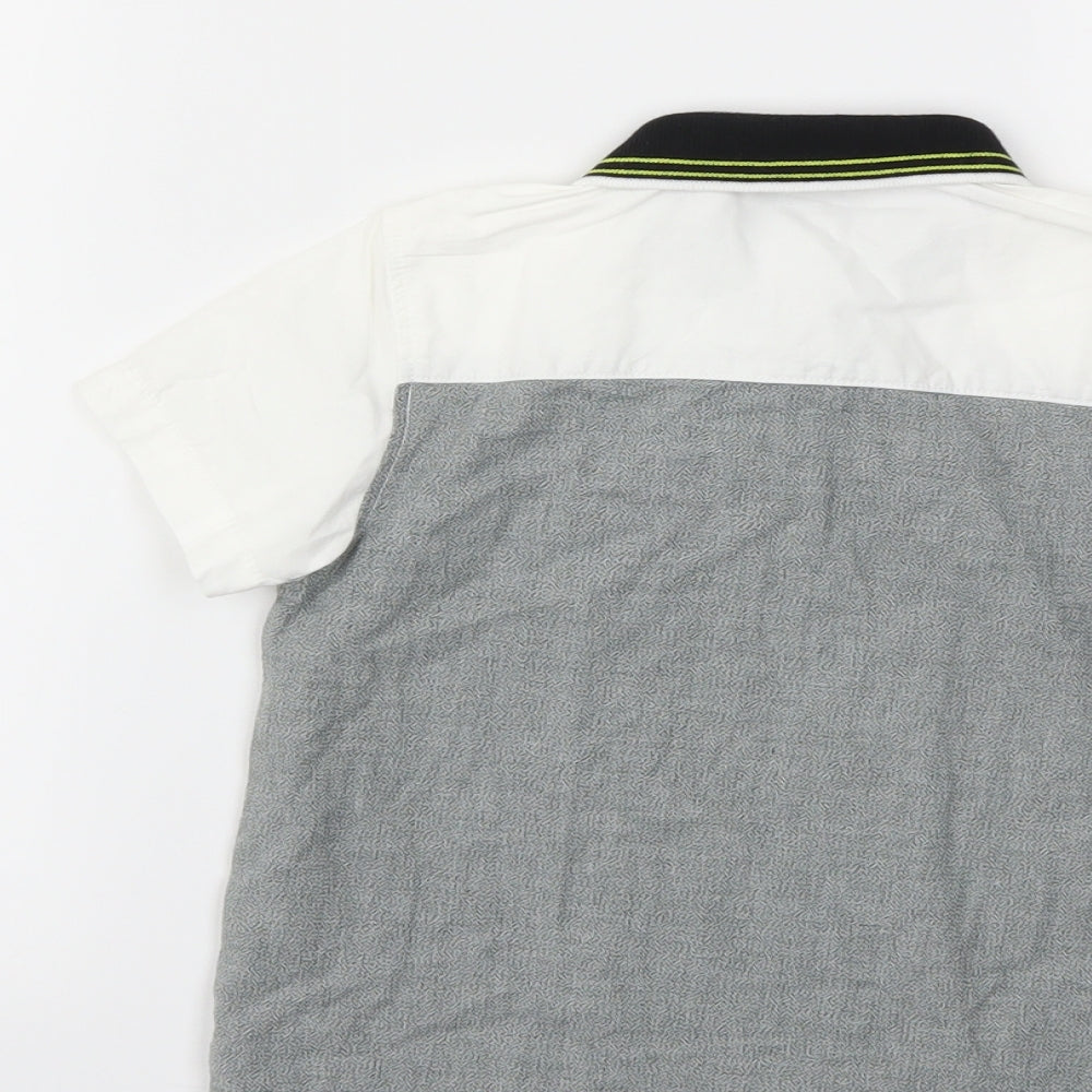Matalan Boys Grey   Basic T-Shirt Size 5 Years