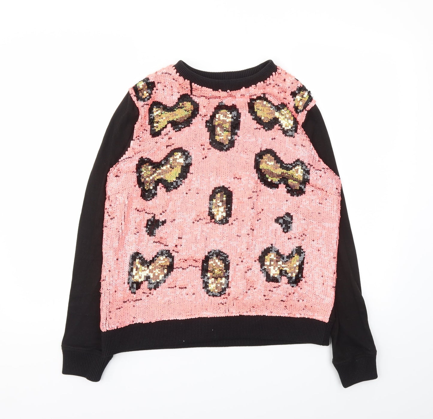 River Island Womens Black   Pullover Jumper Size 10