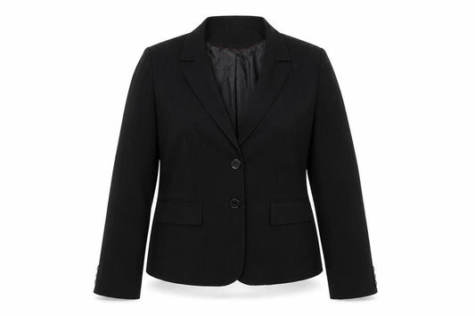 AMARANTO Womens Black   Jacket Blazer Size 16