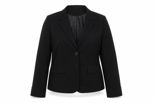 AMARANTO Womens Black   Jacket Blazer Size 16