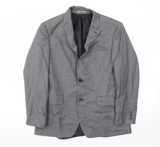 KJ Mens Grey   Jacket Blazer Size 40
