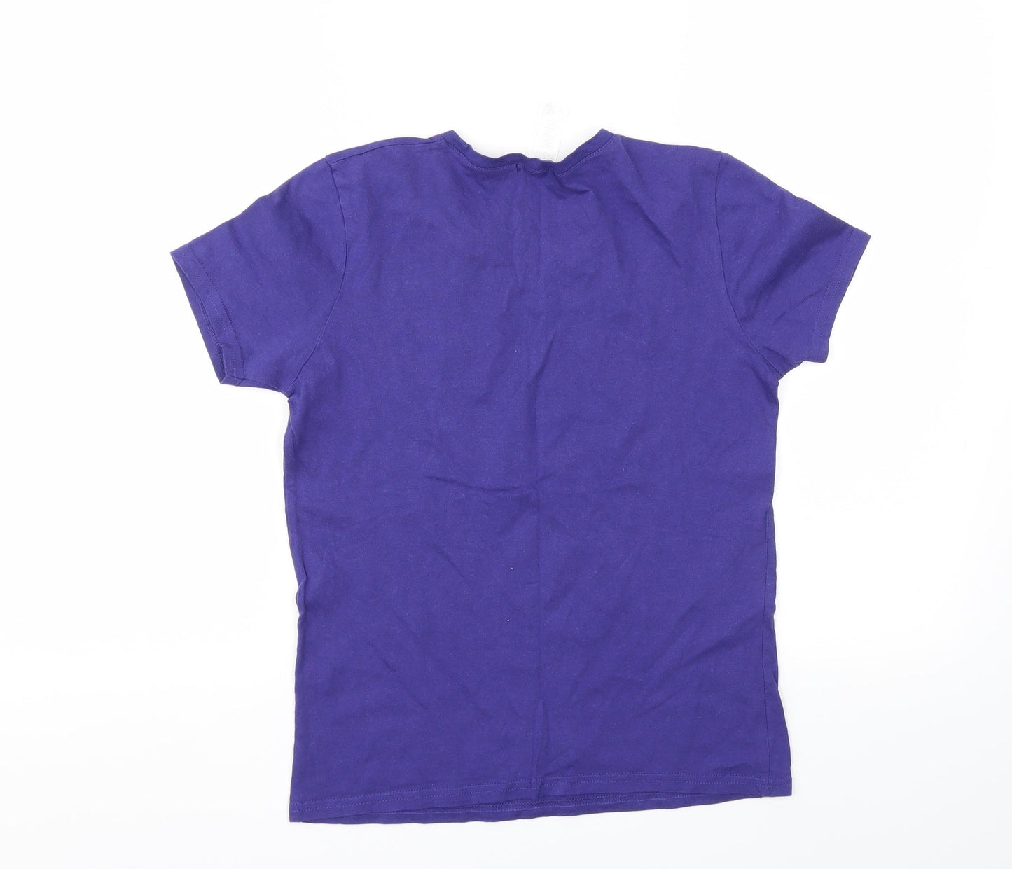 Boohoo Girls Purple   Basic T-Shirt Size S