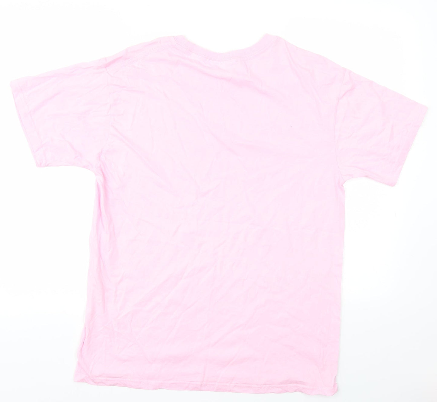 Preworn Womens Pink   Basic T-Shirt Size L