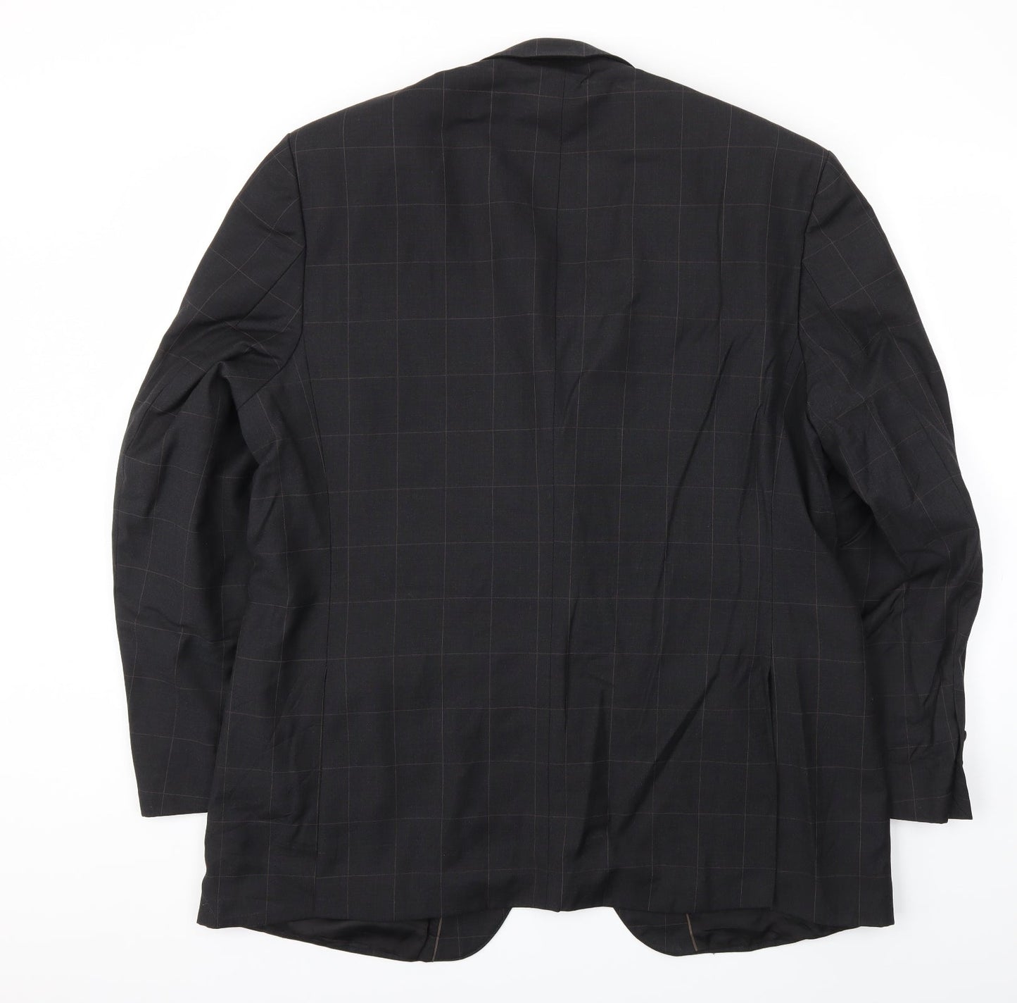 Preworn Mens Black   Jacket Blazer Size 46