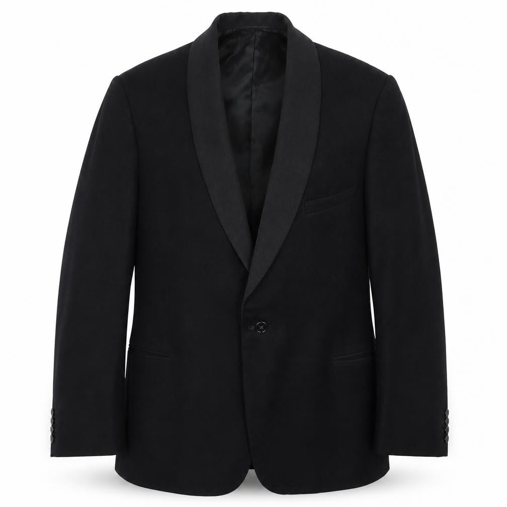 Preworn Mens Black   Jacket Blazer Size 42