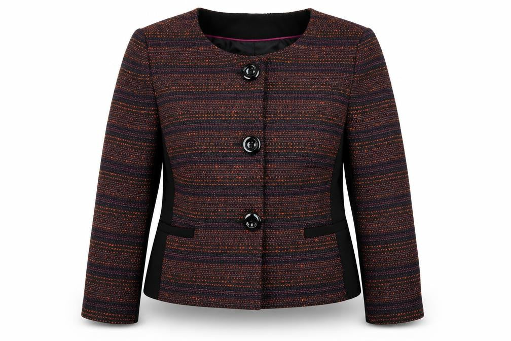 CC Womens Purple   Jacket Blazer Size 10