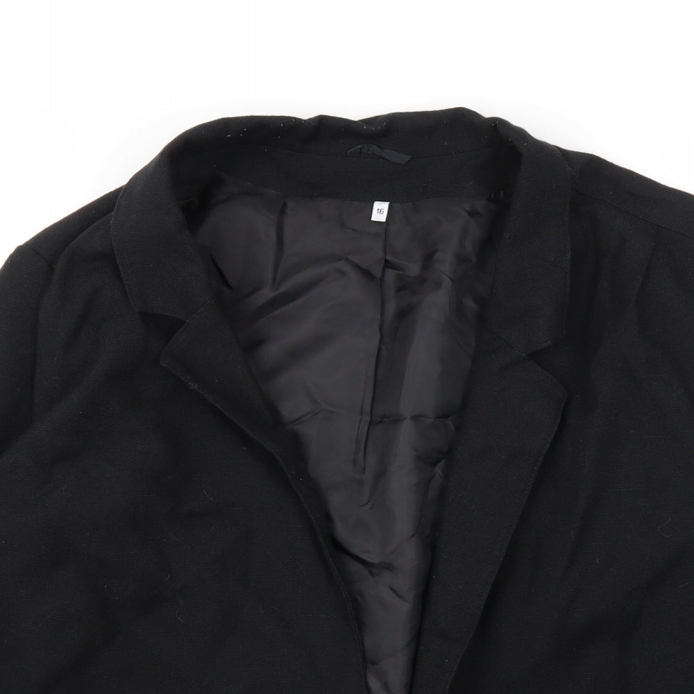 Preworn Womens Blue   Jacket Blazer Size 16
