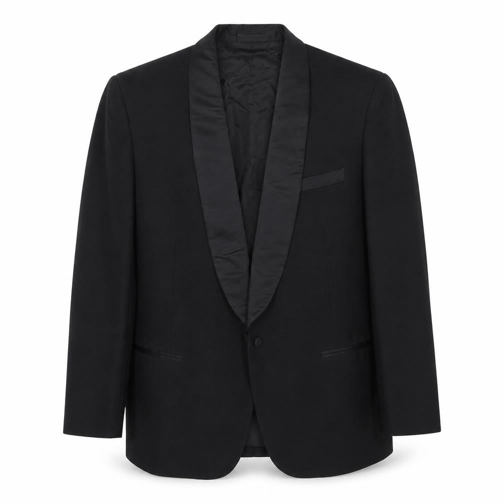 Lobo Mens Black   Jacket Blazer Size 44