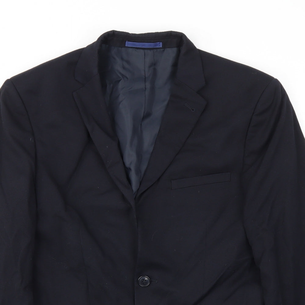 M&S Mens Blue   Jacket Blazer Size 38