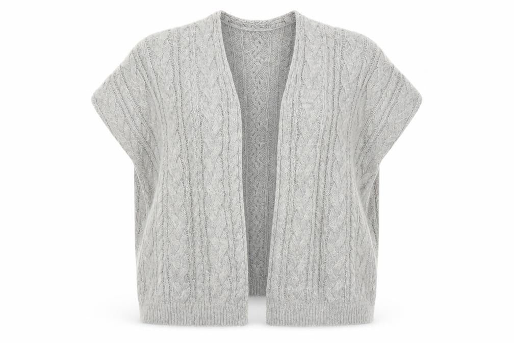 Primark Womens Grey   Cardigan Jumper One Size