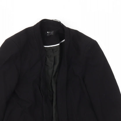 Topshop Womens Black   Jacket Blazer Size 8