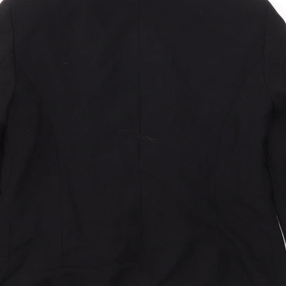 Topshop Womens Black   Jacket Blazer Size 8