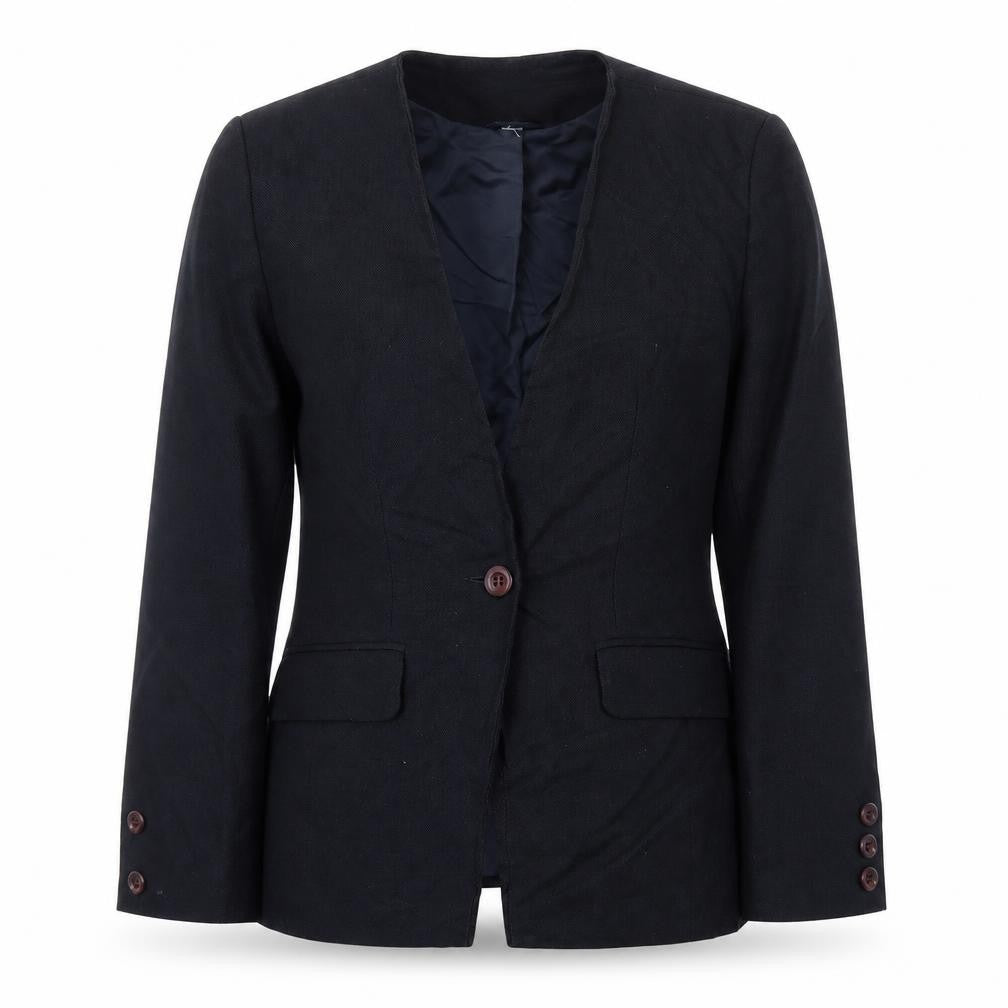 Preworn Womens Blue   Jacket Blazer Size 10