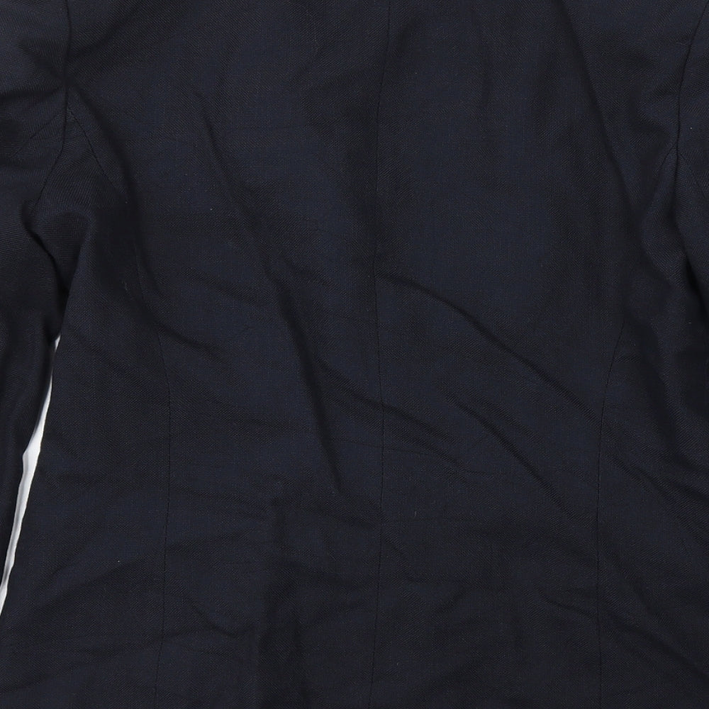 Preworn Womens Blue   Jacket Blazer Size 10
