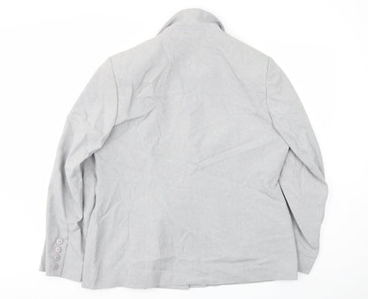 Collection Womens Grey   Jacket Blazer Size 18