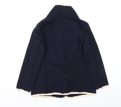 New Look Womens Blue   Jacket Blazer Size 10