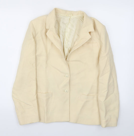 DITTO Womens Ivory   Jacket Blazer Size 16