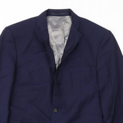 Next Mens Blue   Jacket Blazer Size 40