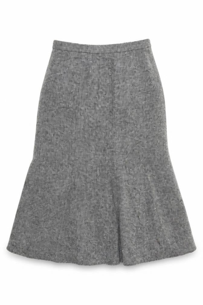 Orvis Womens Grey   Flare Skirt Size 8