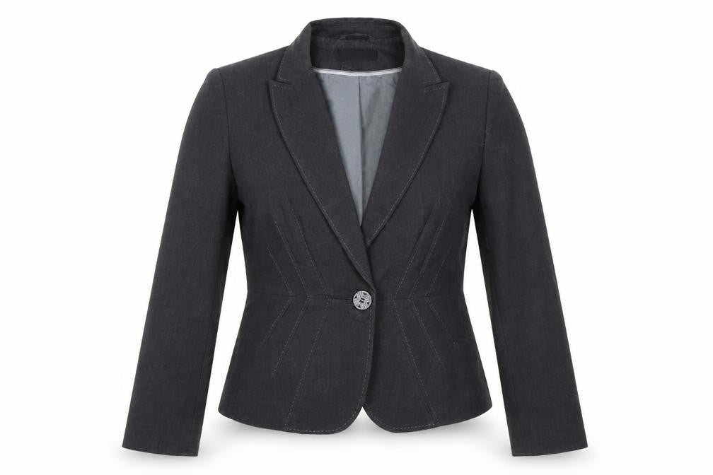 Marks & Spencer Womens Grey   Jacket Blazer Size 12