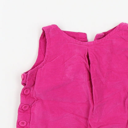 Close-up detail of Gap girls’ pink colourblock a-line, size 12-18, months