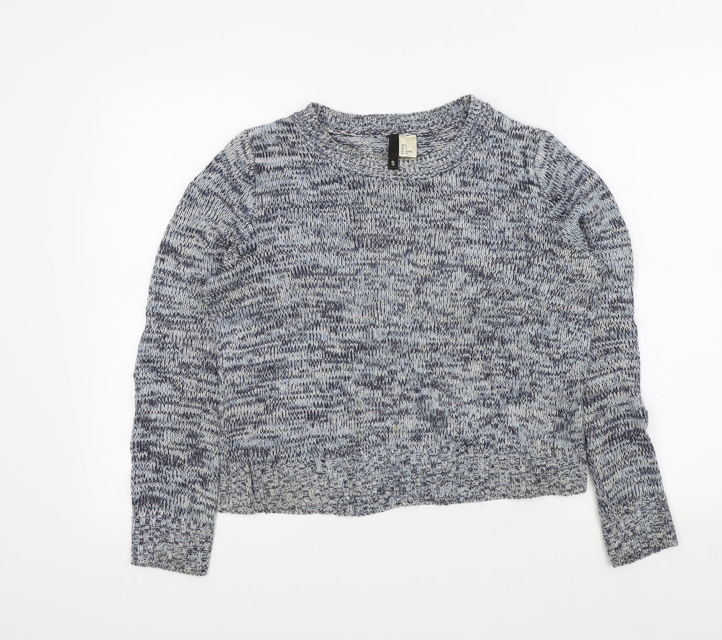 H&M Womens Blue   Pullover Jumper Size S