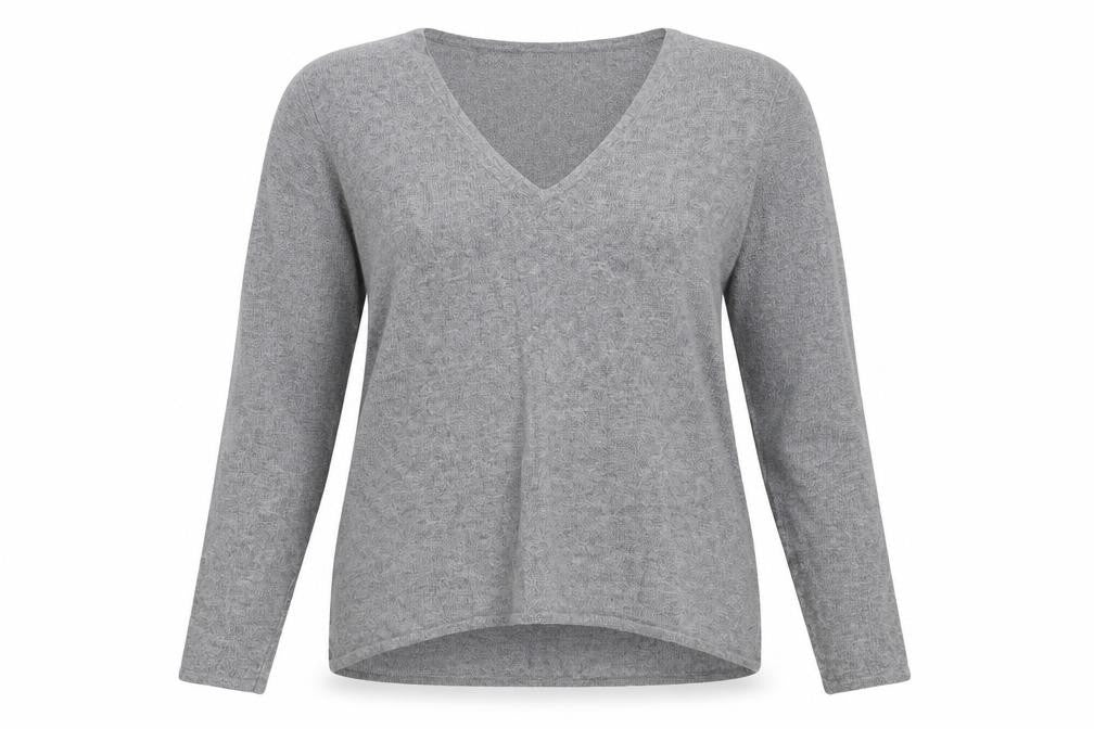 NEXT Womens Grey  Knit Pullover Jumper Size 14