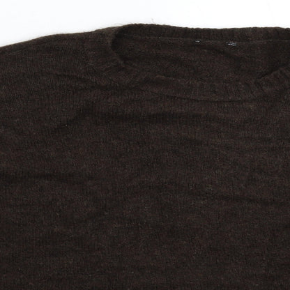 M&Co Womens Grey  Knit Pullover Jumper Size M