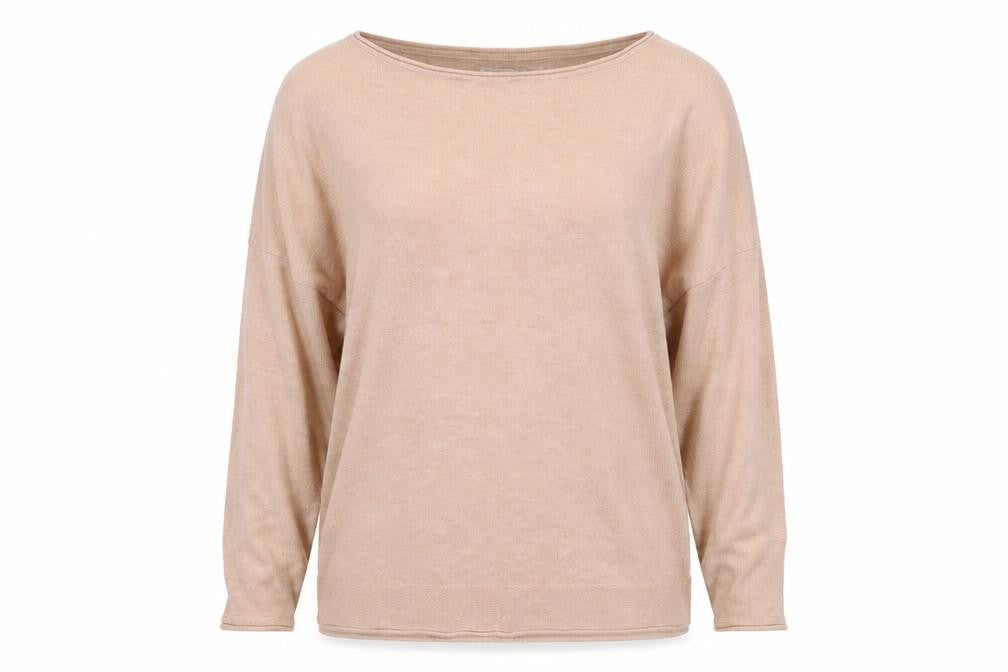 Only Womens Beige  Knit Pullover Jumper Size M  - Oversized